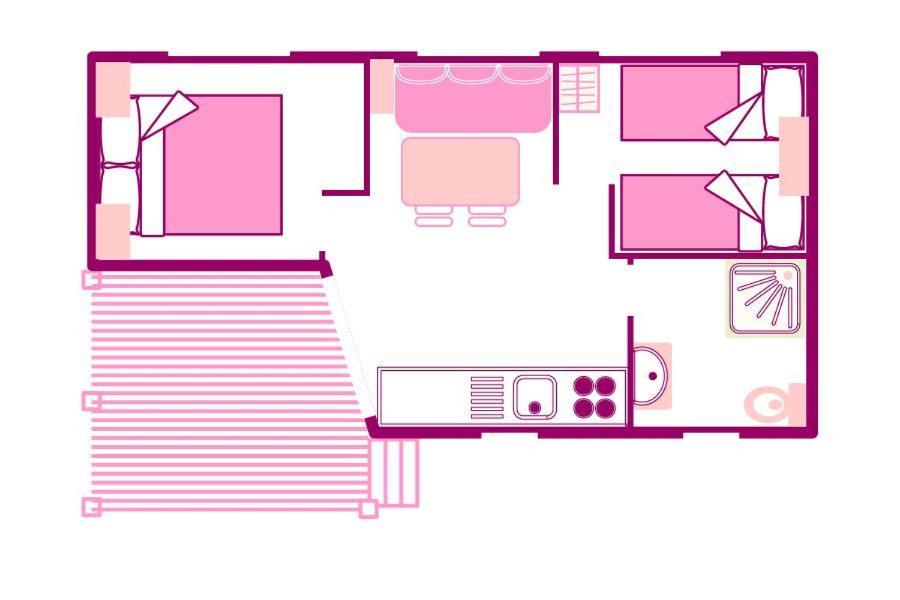 Mobil-Home Confort 4Pers. Mercantour Roquebilliere Exteriér fotografie